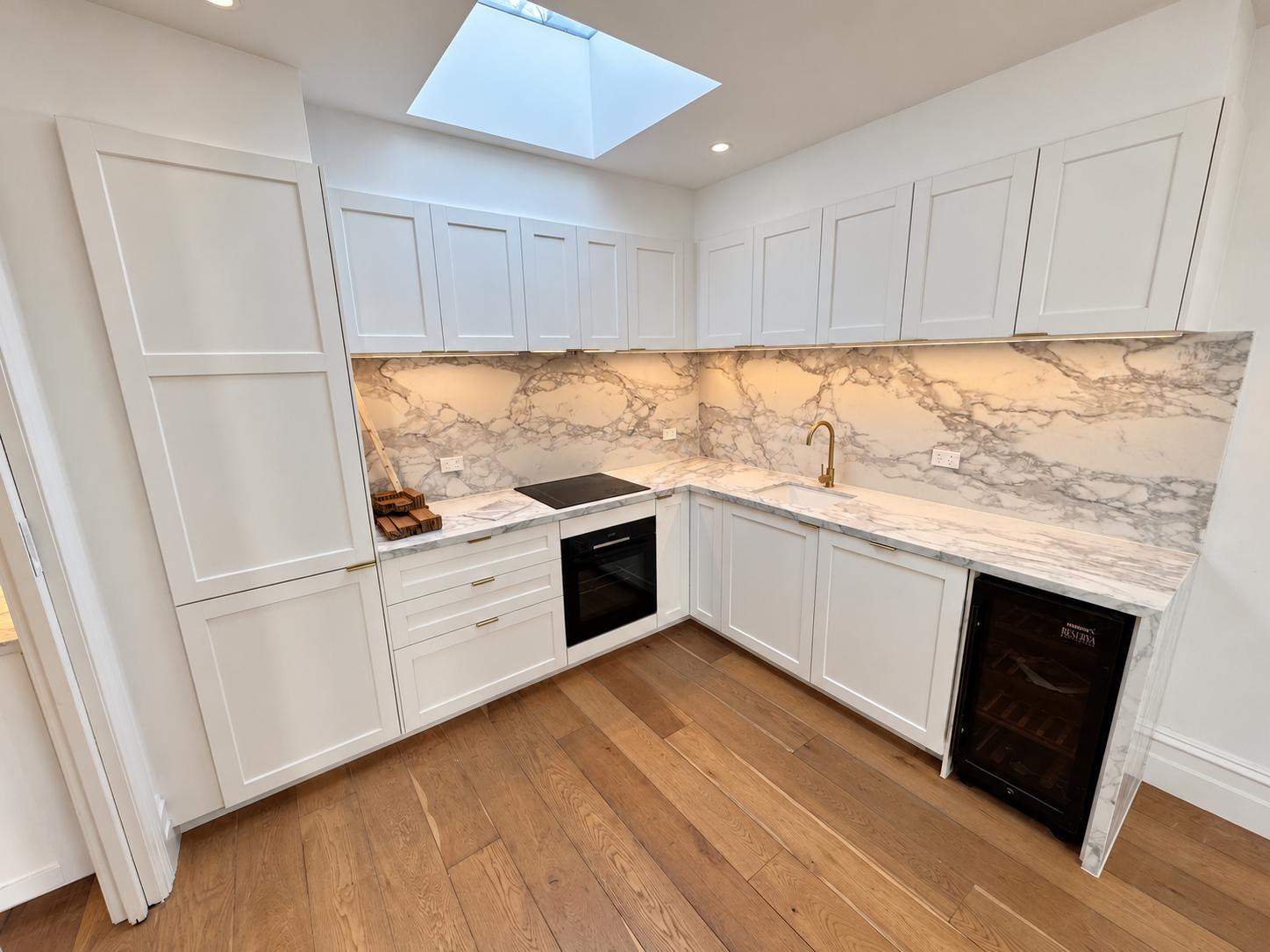 Completed kitchen in South Yarra